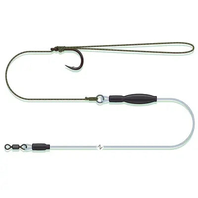 Vobler MADCAT POP-UP PELLET RIG 70CM 0.95MM 3/0 S