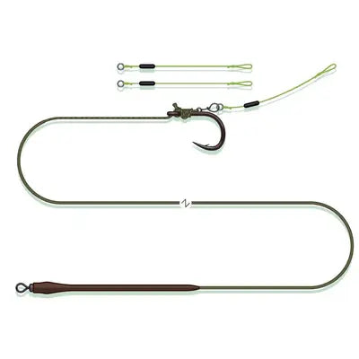 Vobler MADCAT QUICK CHANGE PELLET RIG 55CM 0.75MM/1.20