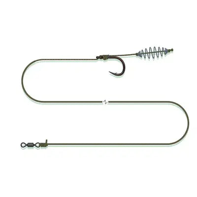 Vobler MADCAT PELLET PASTE RIG 70CM 0.90MM/1.35MM 3/0