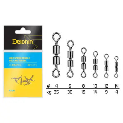 Hi Speed Double Rolling Swivel A-04 BN/12