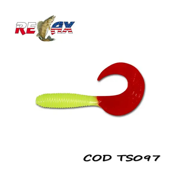 Naluca Soft Relax Twister 8cm Standard Relax (4buc/Plic) : Culoare - Ts097