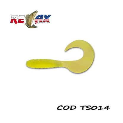Naluca Soft Relax Twister 8cm Standard Relax (4buc/Plic) : Culoare - Ts014