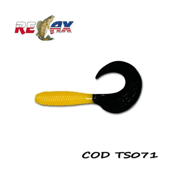 Naluca Soft Relax Twister 8cm Standard Relax (4buc/Plic) : Culoare - Ts071