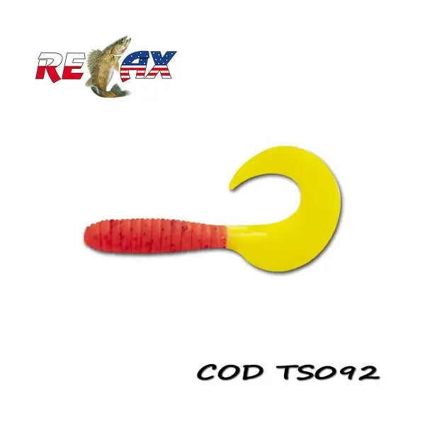 Naluca Soft Relax Twister 8cm Standard Relax (4buc/Plic) : Culoare - Ts092