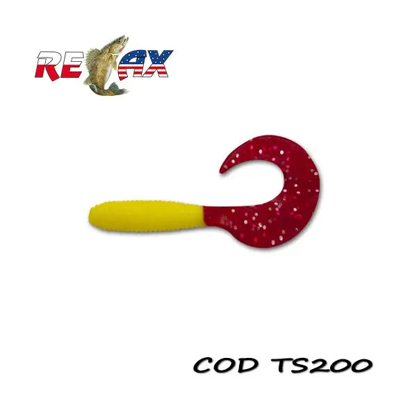 Naluca Soft Relax Twister 8cm Standard Relax (4buc/Plic) : Culoare - Ts200