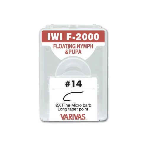 Varivas Carlige Fly Iwi F-2000 2x Fine Nr 18 Micro Barb