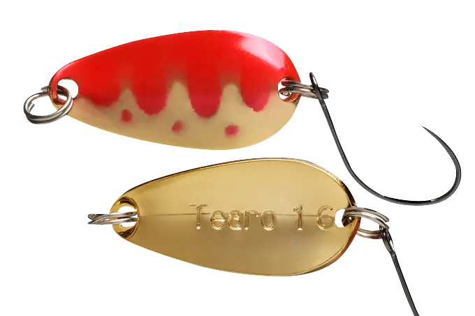Lingurita Oscilanta Jackall Oscilanta Tearo 2,2cm/1,3g Red&amp;gold Yamame