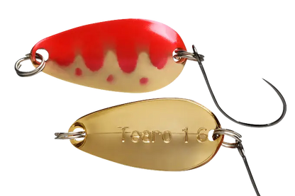 Lingurita Oscilanta Jackall Oscilanta Tearo 2,2cm/1,3g Red&amp;gold Yamame
