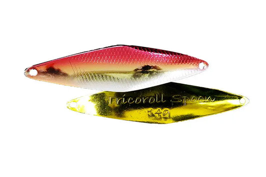 Lingurita Oscilanta Jackall Oscilanta Tricoroll 6,4cm/10g Red&amp;gold