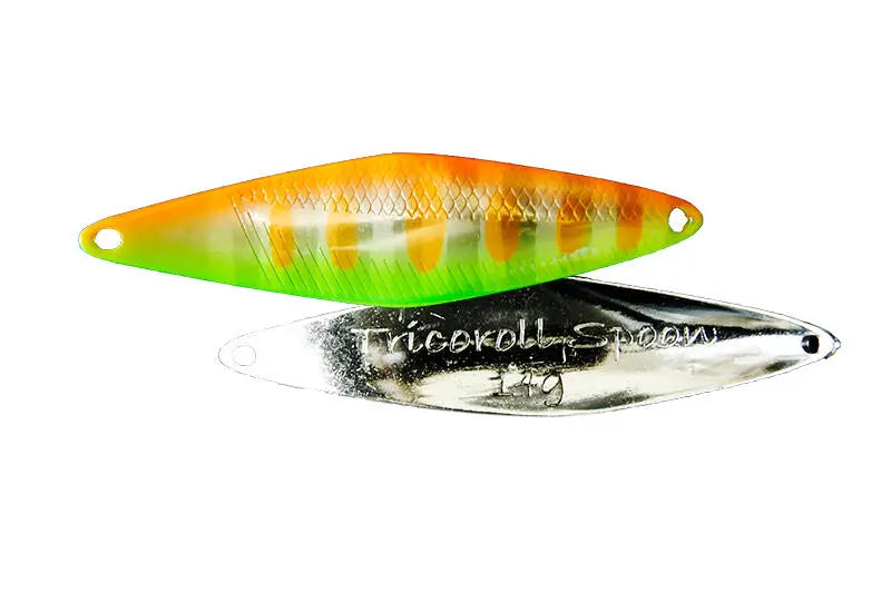 Lingurita Oscilanta Jackall Oscilanta Tricoroll 6,8cm/14g Lime Yamame