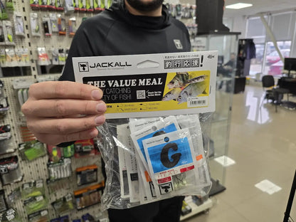Jackall Set 4xjig+8xsoft The Value Meal Tip A