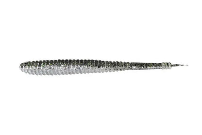 Jackall Shad I Shad 3,8inch Dark Thunder/Clear Silver 5buc/Pl