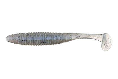 Jackall Shad Rhythm Wave 3,8inch Nh Smoke Wakasagi 8buc/Pl