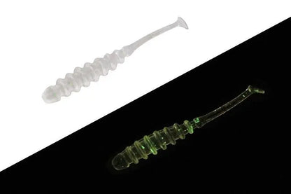 Jackall Shad Tidebeat 1,5inch Clear Glow Crush 10buc/Pl
