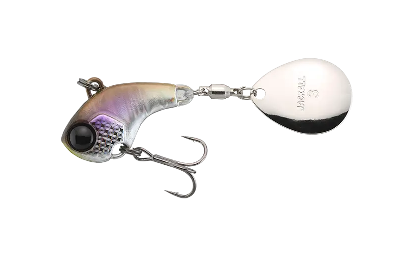 Jackall Spinner Deracoup 1/2oz Clear Up Wakasagi