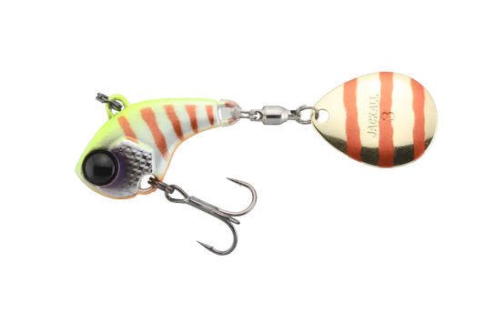 Jackall Spinner Deracoup 1/4oz Chart. Back Bluegill Stripe