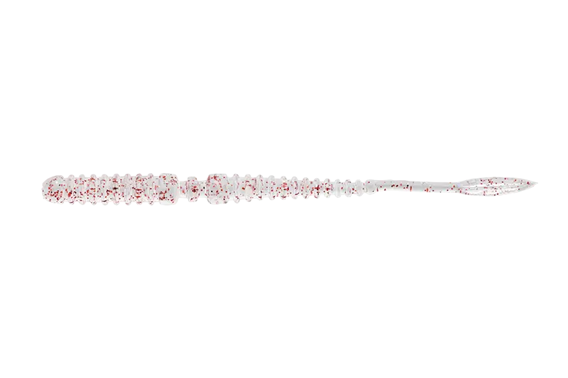 Jackall Vierme Peke Ring 2.7inch Clear Red Flake 8buc/Pl