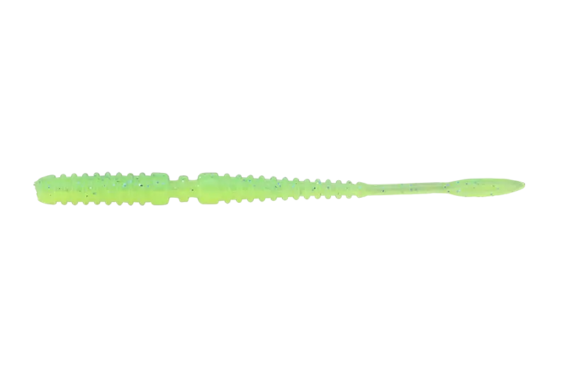 Jackall Vierme Peke Ring 2.7inch Silhouette Chartreuse/Green 8buc/Pl