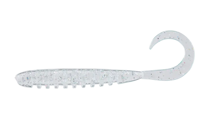 Jackall Vierme Tide Curly 2inch Clear Hl Flake 8buc/Pl