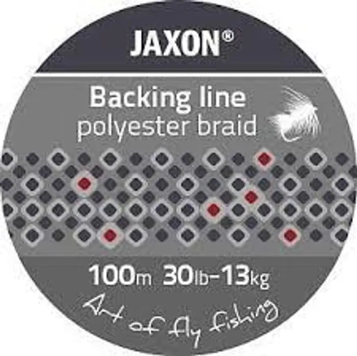 Jaxon Fir Backing 100mt 9kg Galben Fluo