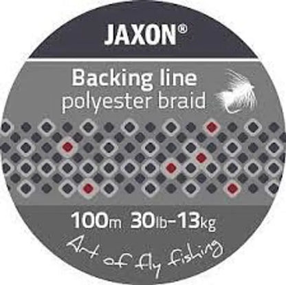 Jaxon Fir Backing 100mt 9kg Galben Fluo
