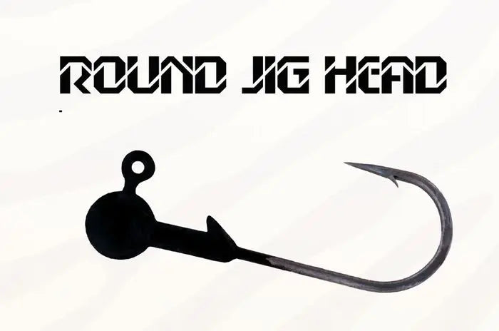 Jig Herakles Round Jighead 2/0 10.0gr Matt Black