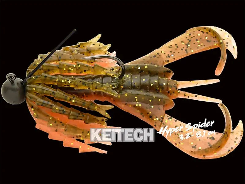 Keitech Hyper Spider Electric Shrimp 445 8.1cm