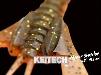 Keitech Hyper Spider Electric Shrimp 445 8.1cm