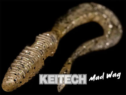 Keitech Mad Wag Mini Green Pumpkin 101 8.9cm