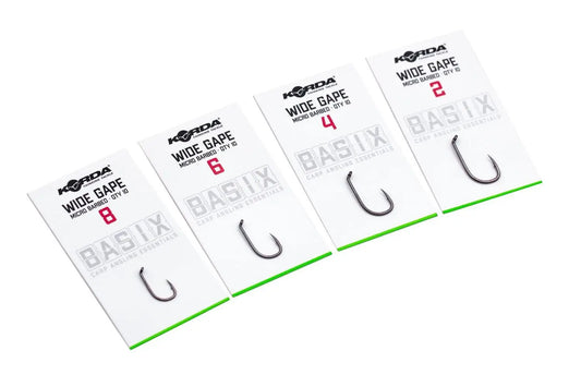 Korda Carlig Basix Wide Gape Nr.2 10buc/Pl