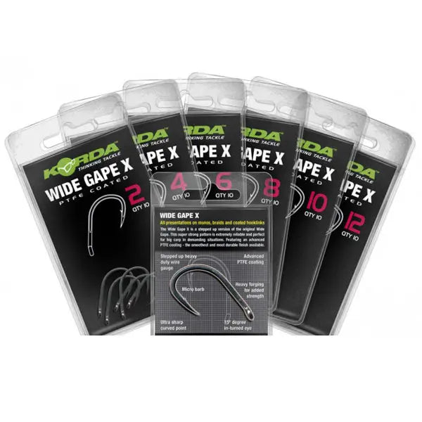 Korda Cirlig Wide Gape X Nr.4 10buc.plic
