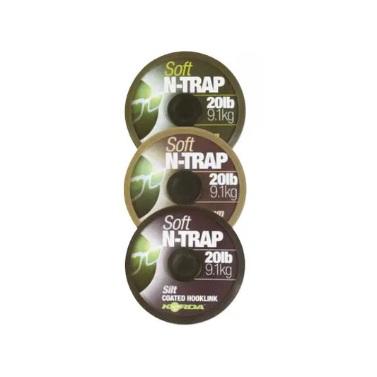 Korda Fir N-Trap Soft Coated Verde 20m.15lbs