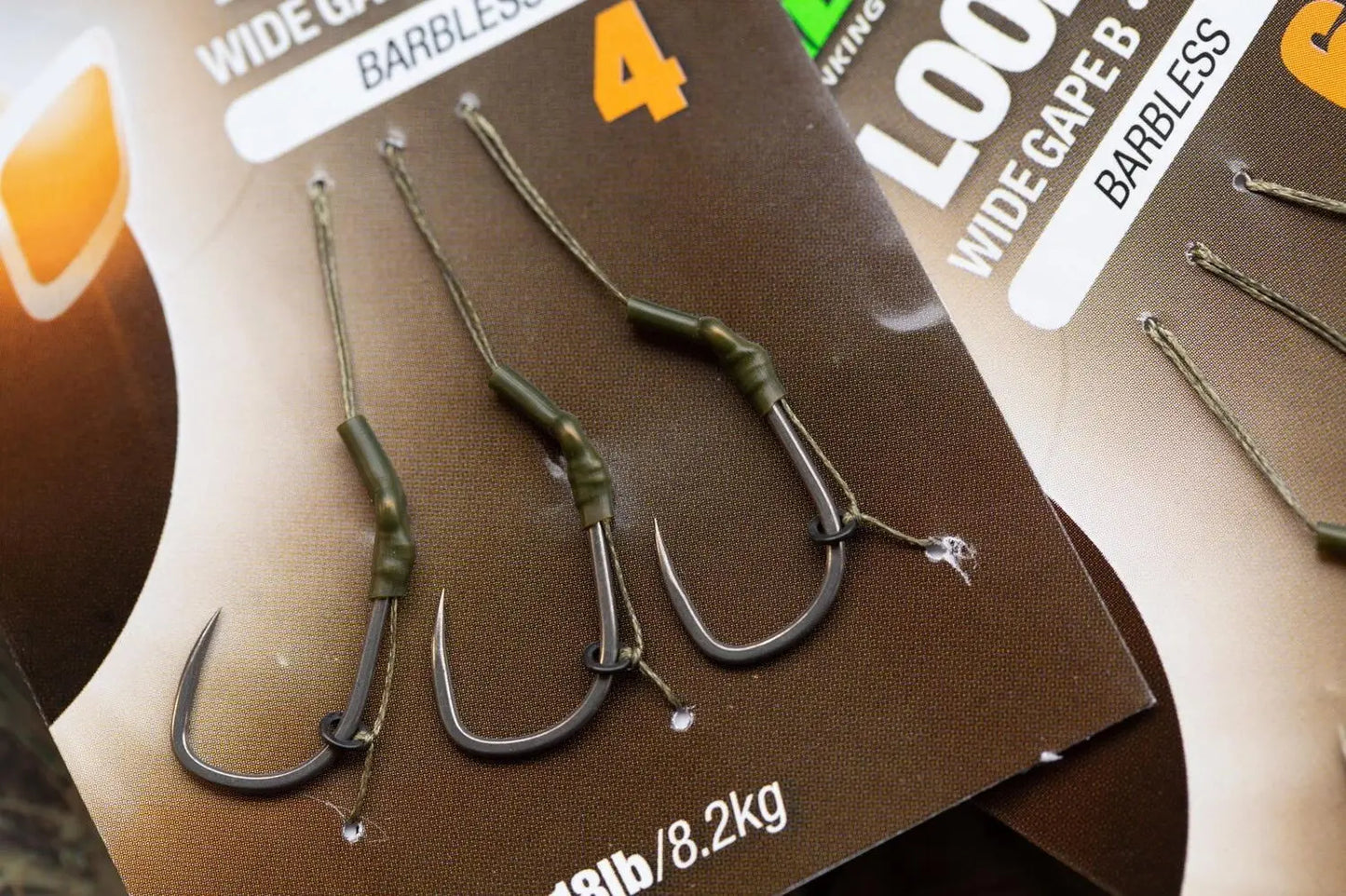 Korda Mont. Wide Gape Loop Nr.6b Df 18lb