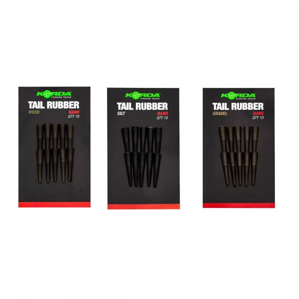 Korda Protectie Nano Monturi Cauciuc Silt 10buc/Pl
