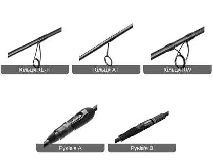 Lanseta Favorite Black Swan BSWTS1-772ML 2.32m 4-18g Fast Black Swan 2.32m 4-18g
