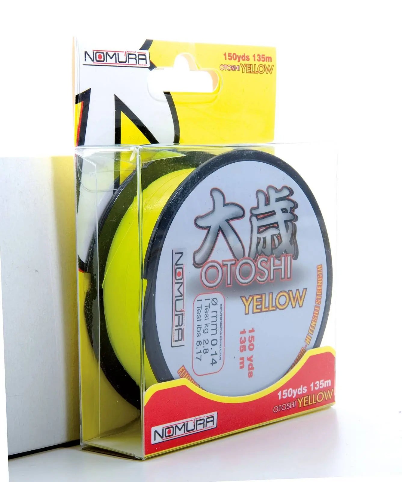 Fir Monofilamnet Lineaeffe Xx Fir Nomura Otoshi Galben Fluo 0,16mm/3,6kg/135m