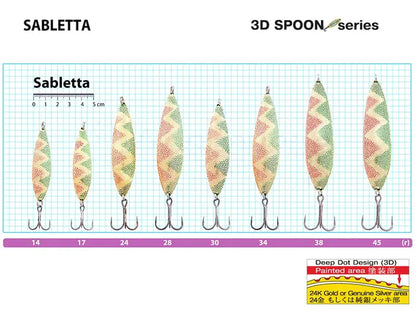 Lingurita oscilanta Pontoon21 Sabletta 9.4cm 38g G22-202 Sabletta 9.4cm 38g G22-202