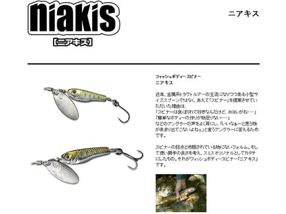 Lingurita rotativa Smith Niakis 70mm 12g 07 Niakis 70mm 12g 07