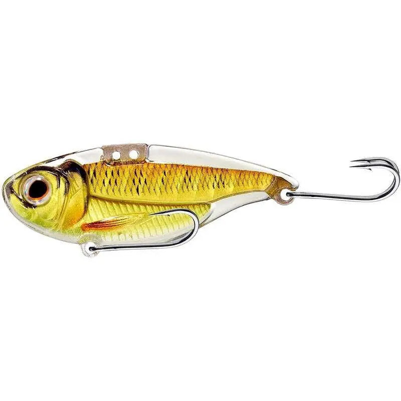 Live Target Cicada Sonic Shad Blade Bait 5cm/10g Gold/Pumpkin
