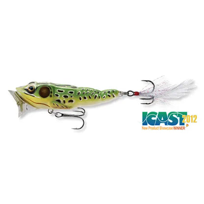 Live Target Frog Popper 6,5cm/7g Green/Yellow