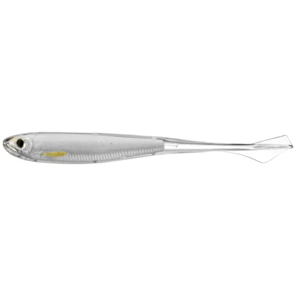 Live Target Ghost Tail Minnow Drophot 9,5cm 134 Silver/Pearl