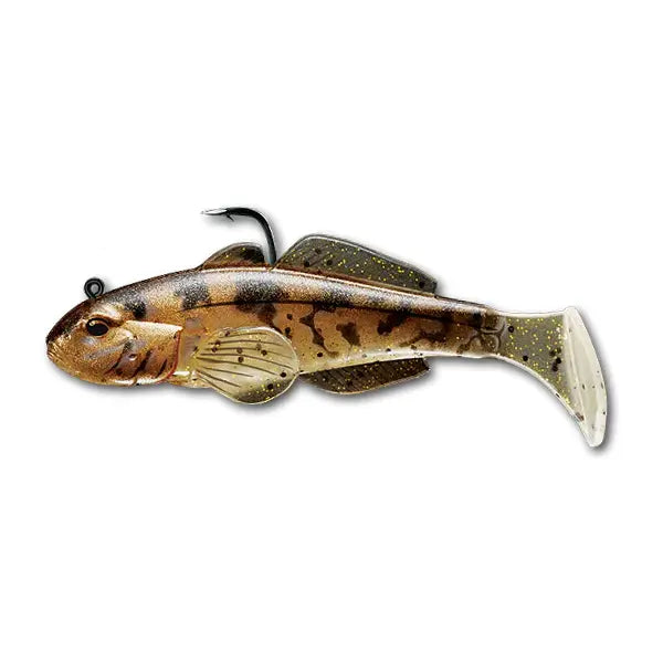 Live Target Goby Swimbait 8cm/14g Natural/Bronze 3pcs/Pl