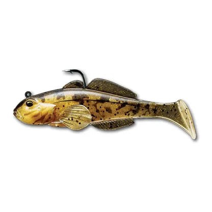 Live Target Goby Swimbait 8cm/14g Natural/Gold 3pcs/Pl