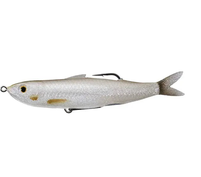 Live Target Hollow Shiner Walking Bait 11,5cm/14g Pearl Ghost