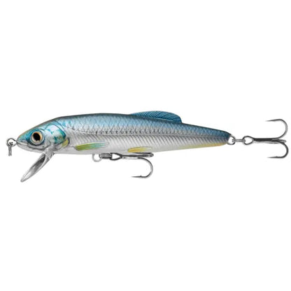 Live Target Minnow Finesse Jerkbait 7,5cm/7g Silver/Blue
