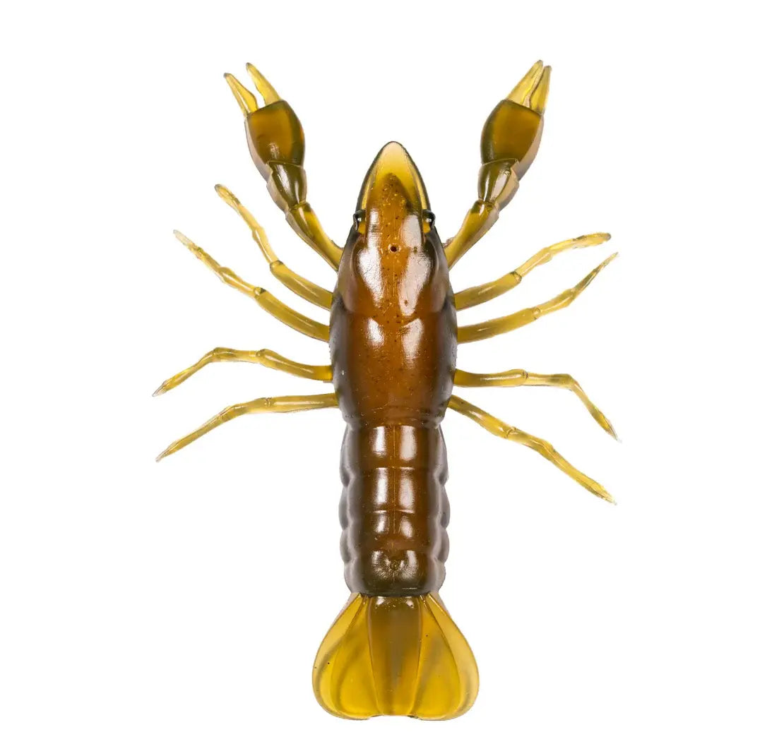 Live Target Naluca Crawfish Unrigged 7,1cm/7,1g Green/Brown 6buc/Pl