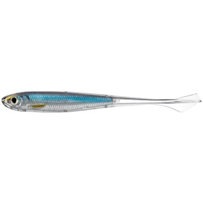 Live Target Naluca Ghost Tail Minnow Drophot 9,5cm Silver/Blue