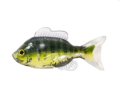 Live Target Naluca Sunfish Unrigged 11cm Green/Cream 2buc/Pl