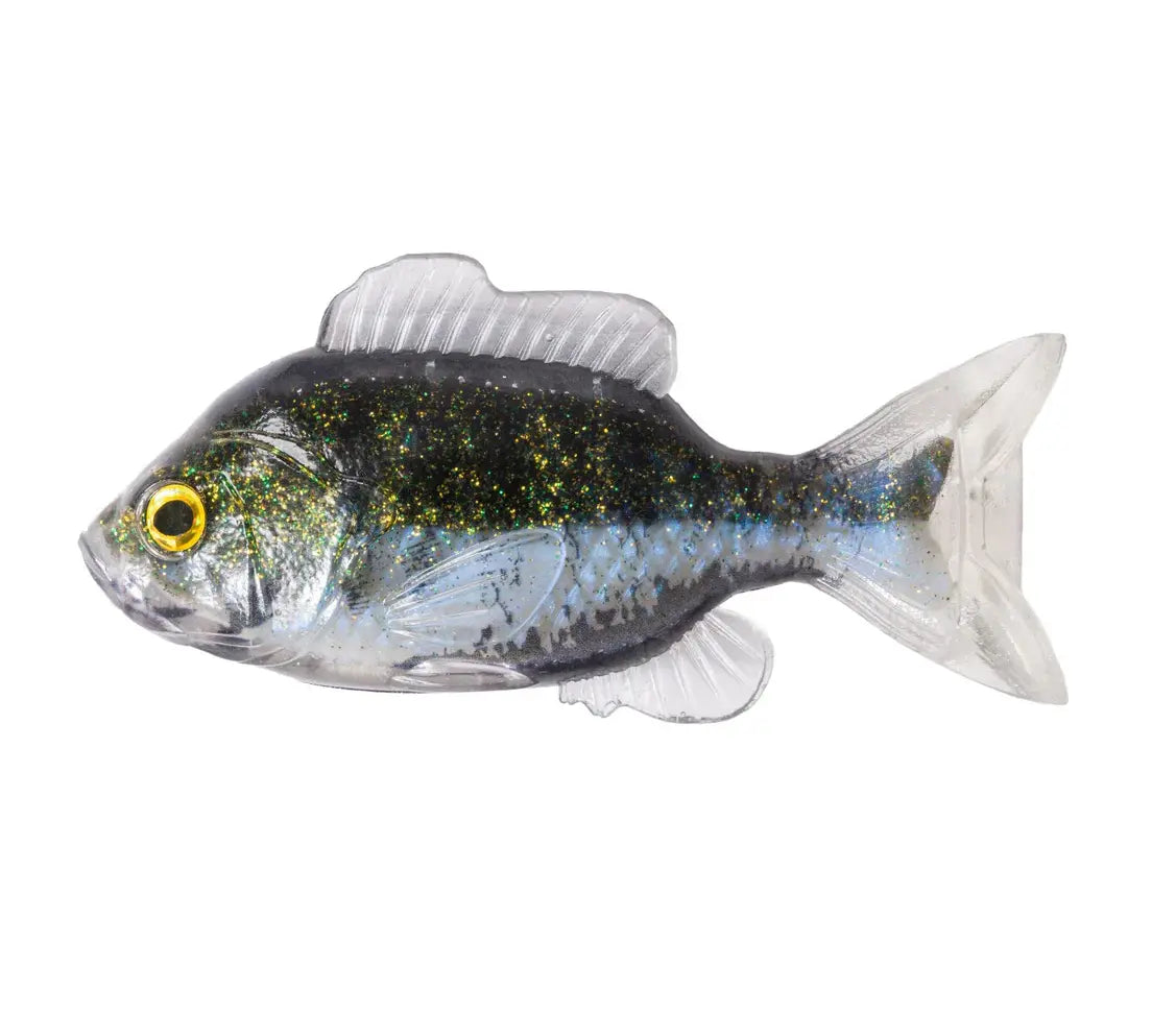 Live Target Naluca Sunfish Unrigged 11cm Green/Pearl 2buc/Pl
