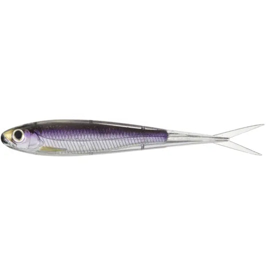 Live Target Twitch Minnow Soft Jerkbait 10cm 207 Silver/Purple